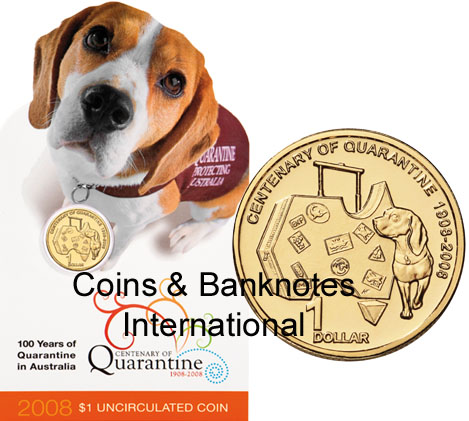 2008 Australia $1 (Centenary of Quarantine)